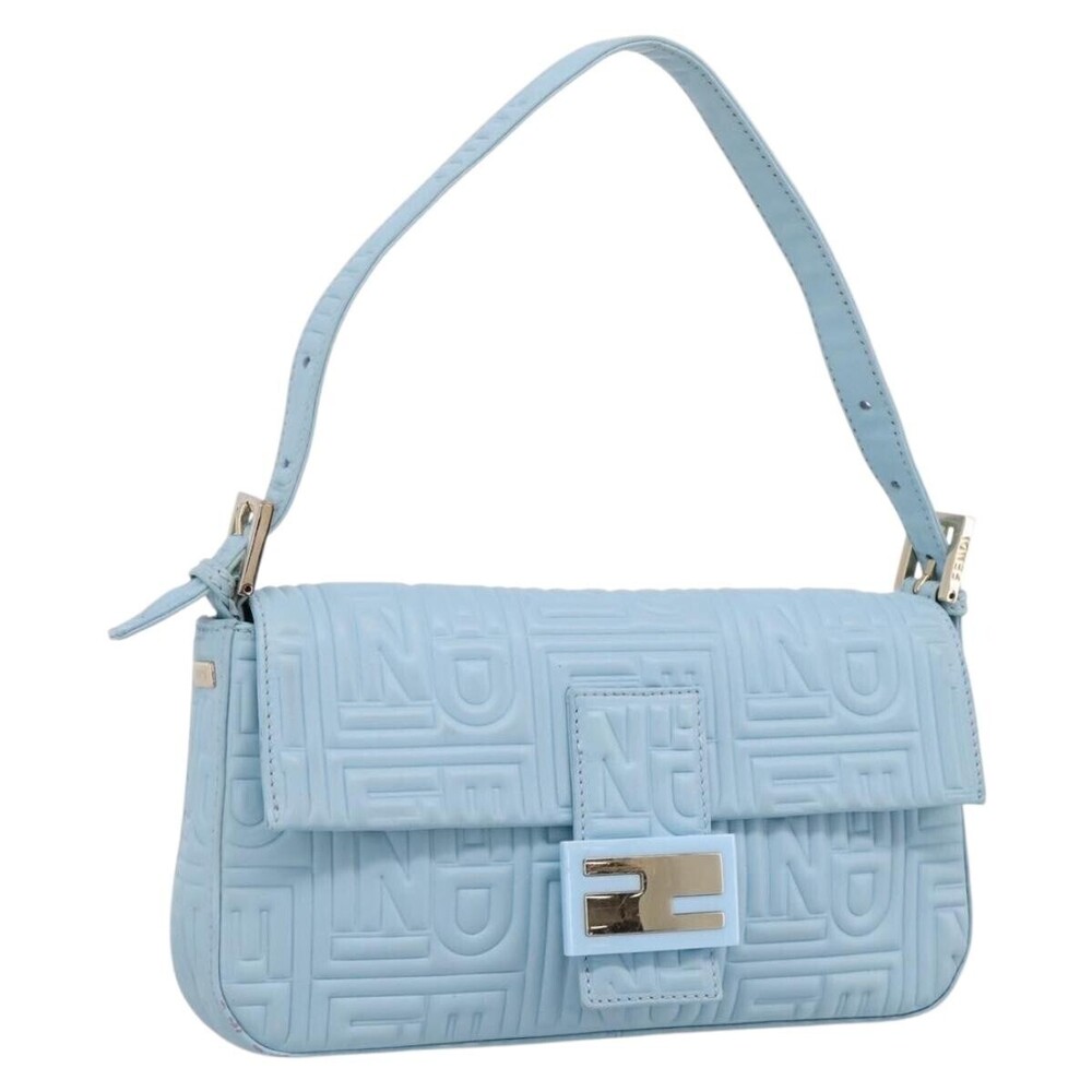 Fendi Mamma Baguette Zucchino canvas
